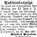 1871-06-12 Hdf Versteigerung Peterlein